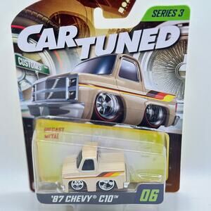 Car Tuned Series 1  1987 Chevy C10  Tan New